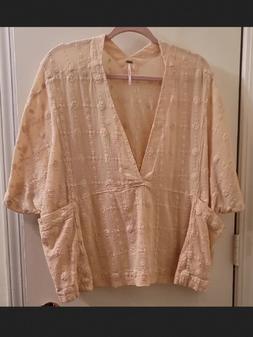 Free People Kimono Style Top Blouse Sz. M